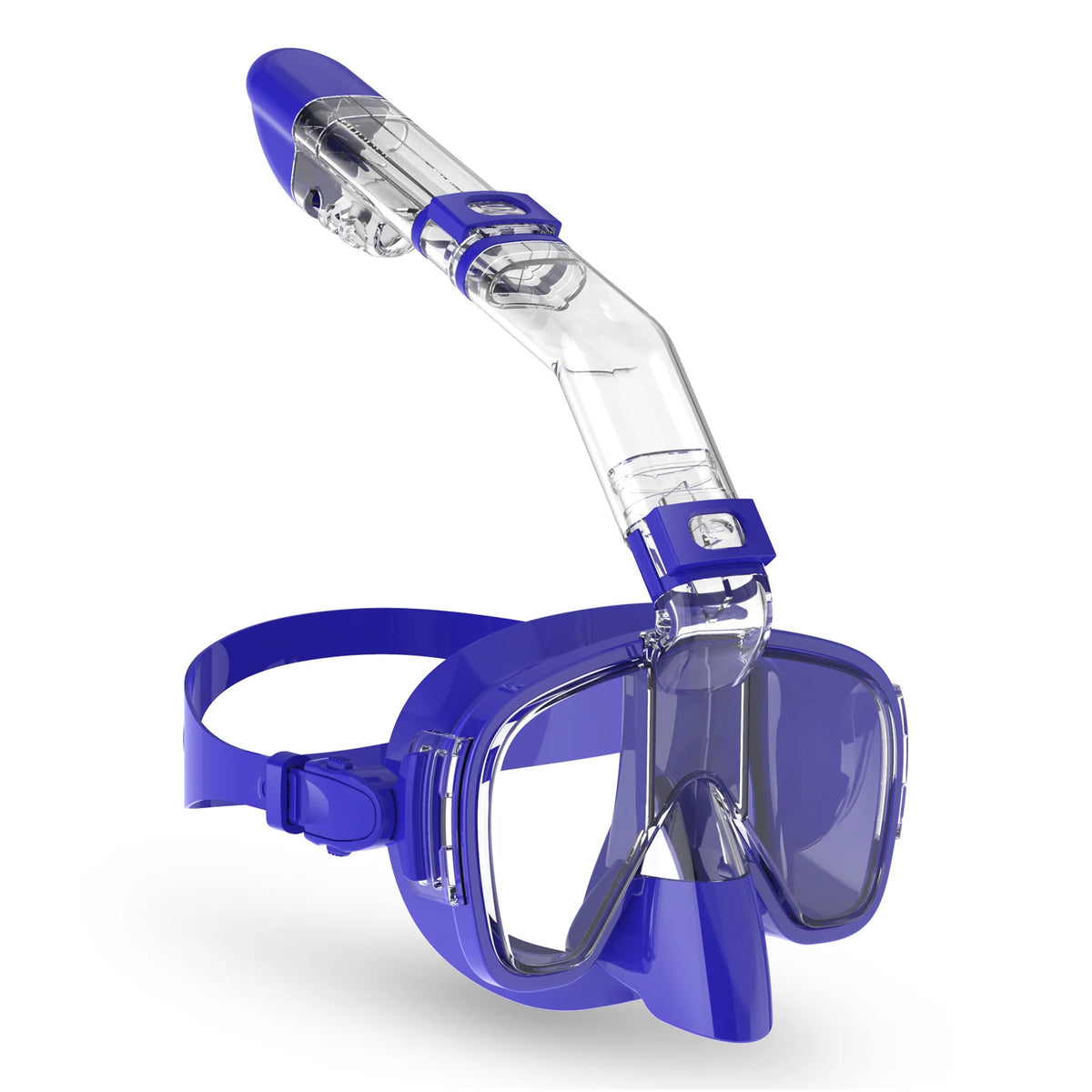 Liquid Silicone Diving Mask with 180 Degree Panoramic View Foldable Design Easy Breath System for Snorkeling & Diving & Swimming, product image 2