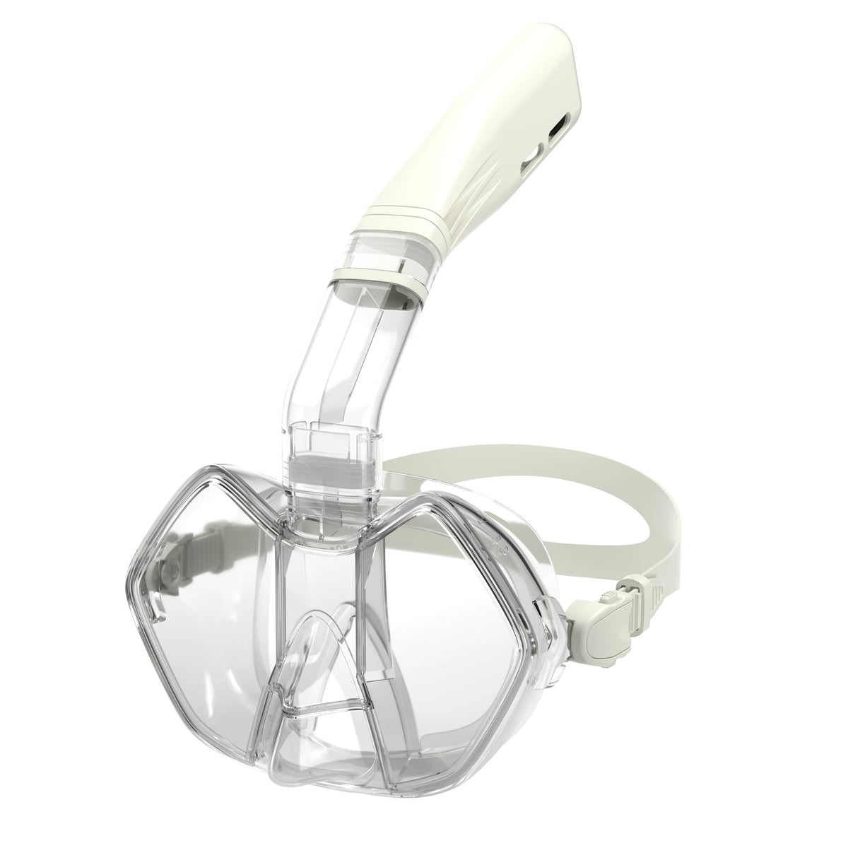 New Multi Functional Full Face Snorkel Mask Set Wholesale Customizable Anti-Fog Waterproof Scuba Diving Mask PC Lenses, product image 3