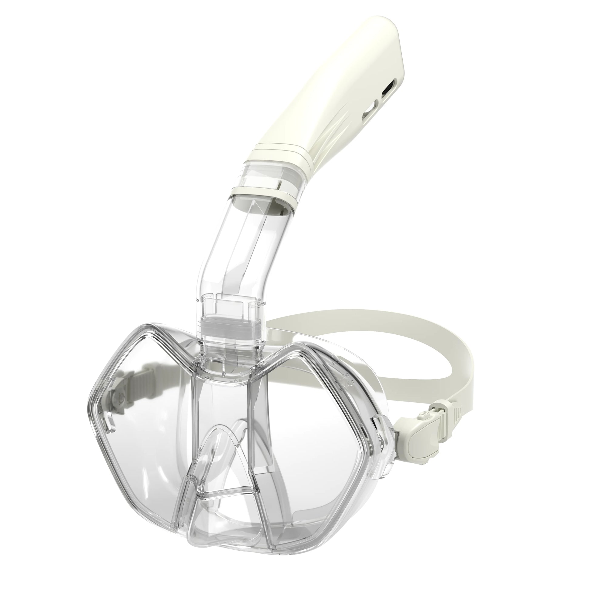 New Multi Functional Full Face Snorkel Mask Set Wholesale Customizable Anti-Fog Waterproof Scuba Diving Mask PC Lenses, product image 3