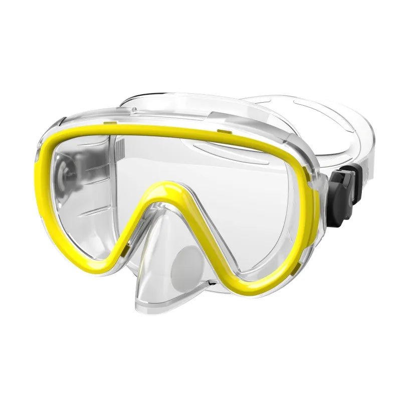 Snorkel Mask Clear Tempered Glass Adult Swimming Sports Freediving Goggles Breathing Diving Equipment, product image 5