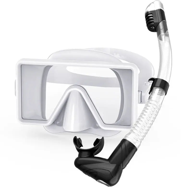 Low Volume Factory-Priced Wide View Tempered Glass Diving Mask and Snorkel with Excellent Visibility, product image 5