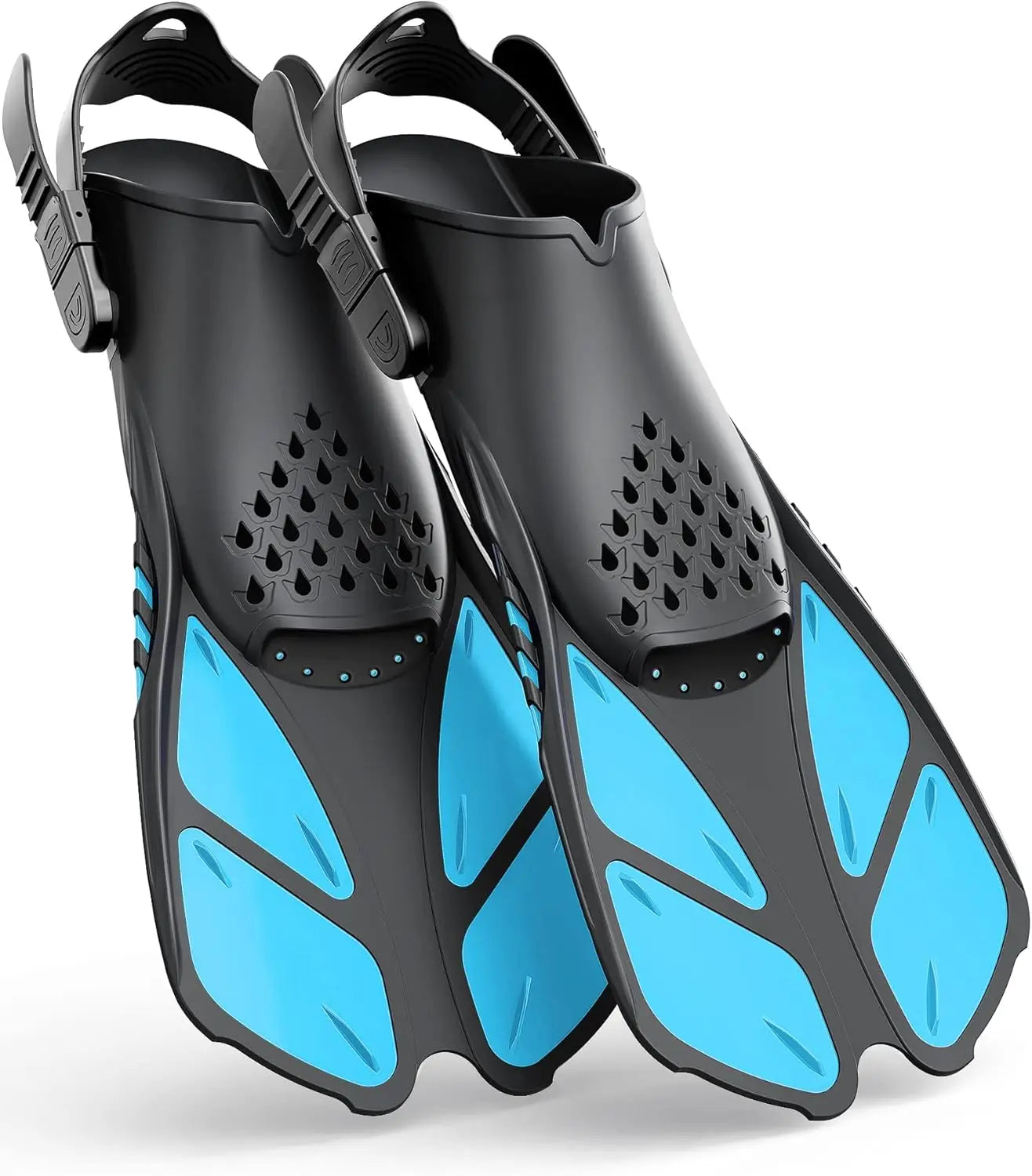 Durable Open Heel Adjustable Rubber Training Scuba Dive Swimming Fins for Child & Adult, product image 5