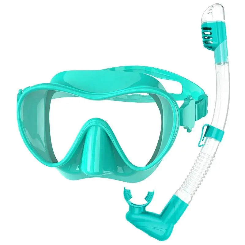 Factory Price Diving Gear Snorkel Mask Set Silicone scuba Diving Mask Dry Snorkel Set, product image 5