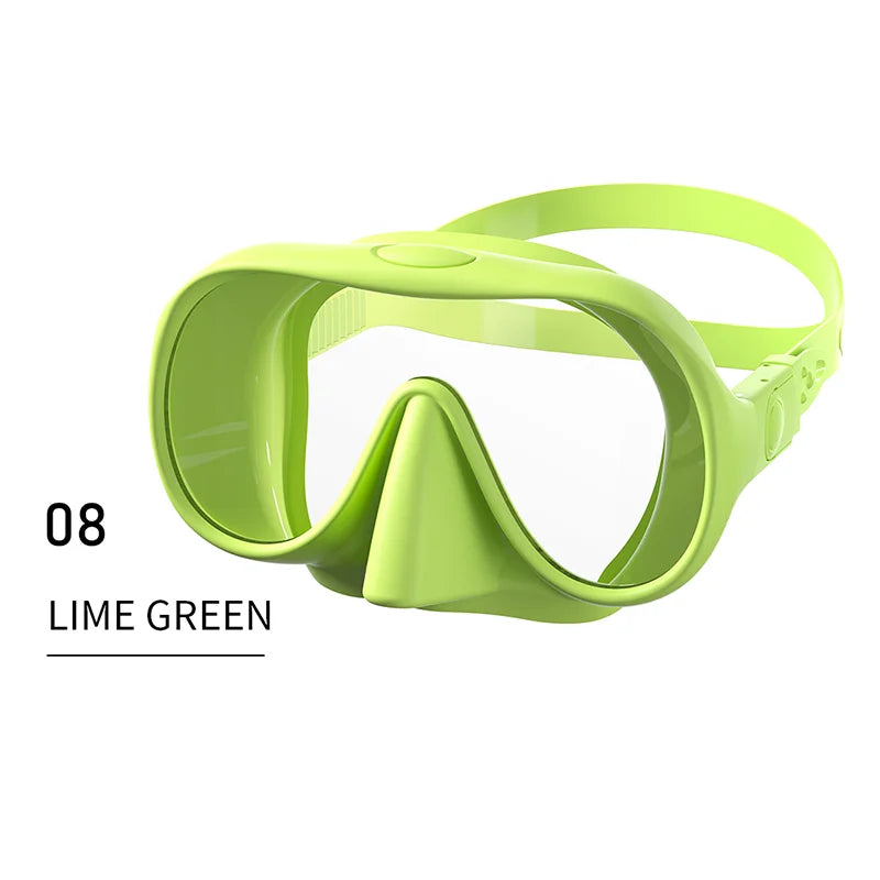 Direct Factory's Best Single Lens Dive Snorkeling Mask Adjustable & Foldable for Scuba Diving Freediving & Snorkeling OEM Logo, product image 4