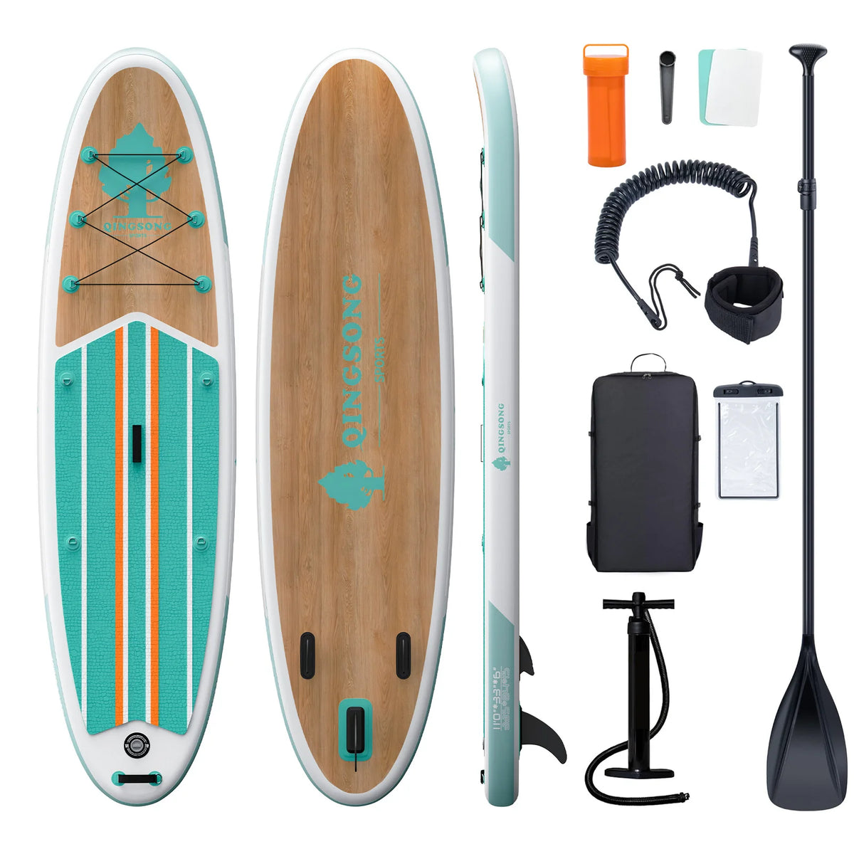 Stand up Paddleboard SUP Inflatable Surfboard Drop Stitch Material Excellent Accessory for Water Sports, product image 3