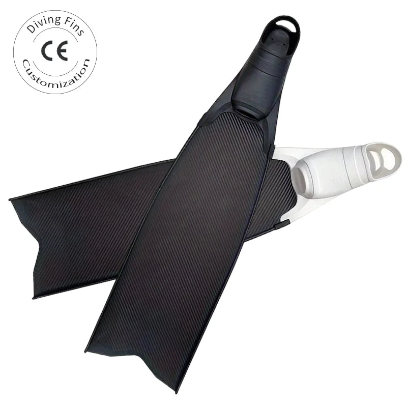 Long Diving Fins Best Professional Adult Light Weight Pp Scuba Diving Long Blade Freediving Fins, product image 1