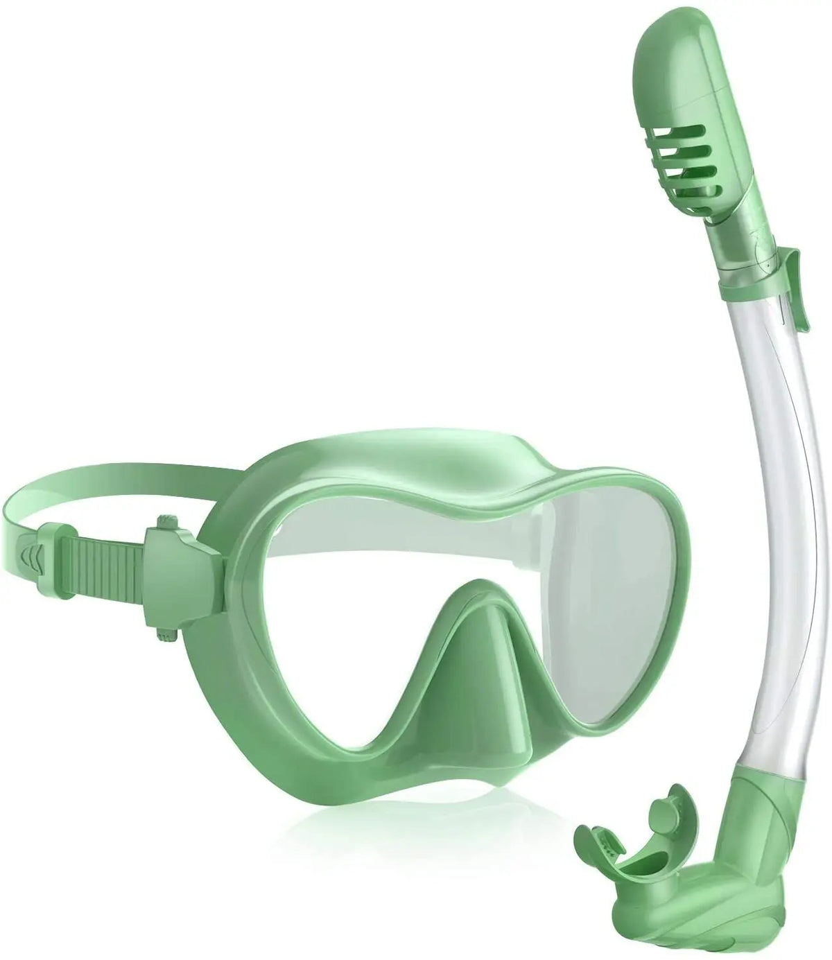 Hot Sell Wholesale Price Silicone Snorkel Mask Set Professional Diving Equipment for Adult, product image 1