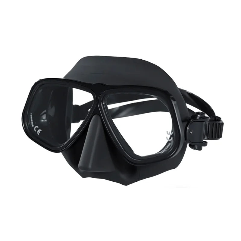 Metal Frame Customized Logo Printing Fitting Face Men Women Snorkeling Swimming Diving Mask, product image 1