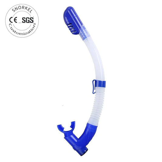 Hot-Selling OEM Customizable Silicone Snorkel Factory Foldable Diving Accessory for Freediving & Underwater Diving, product image 1