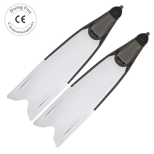 PP Long Fins Free Diving Long Flipper Long Diving Fins for Spearfishing & Freediving, product image 1