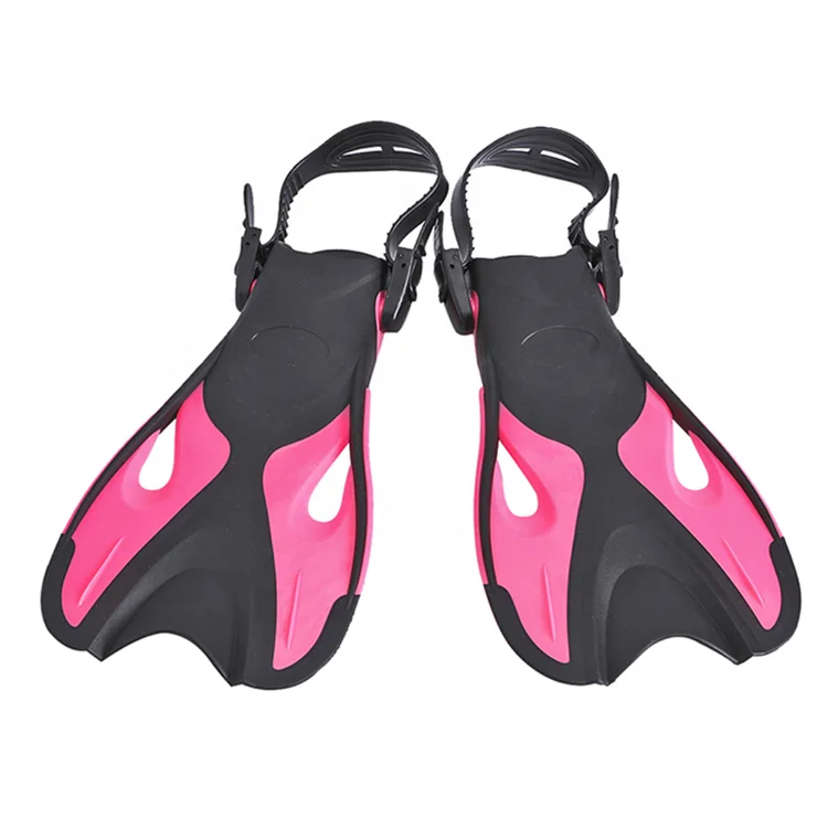 Kid Size Short Adjustable Snorkeling Fins Diving Flippers, product image 1