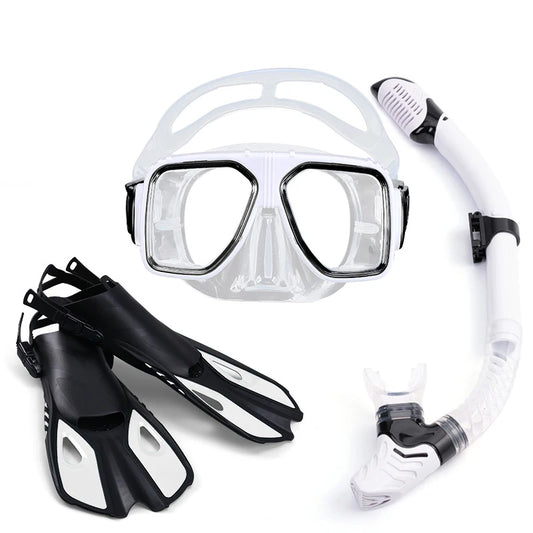 New Snorkeling Set Diving Goggles Snorkeling Equipment Diving Fins Diving Gear Set With Fins Set, product image 1