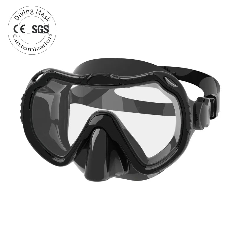 Accepted Diving & Freediving Mask Low Volume Wide View Waterproof & Anti-Fog for Anti-Leak Features, product image 1