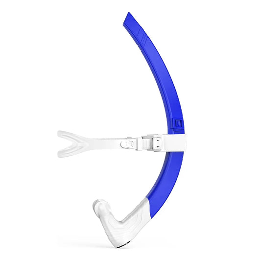 Accepted Food-Grade Silicone Adjustable Small Resistance Large Caliber Front Snorkel 43cm Unisex Swimming Freestyle, product image 1