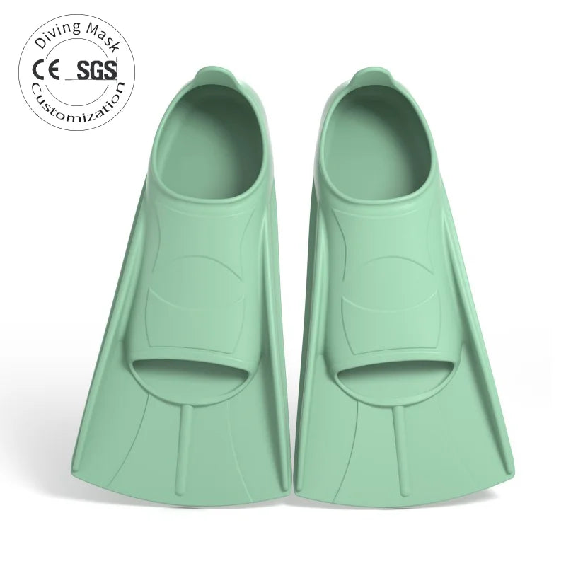 Silicone Diving Fins for Kids and Adults Adjustable Size for Scuba Training and Swimming, product image 1