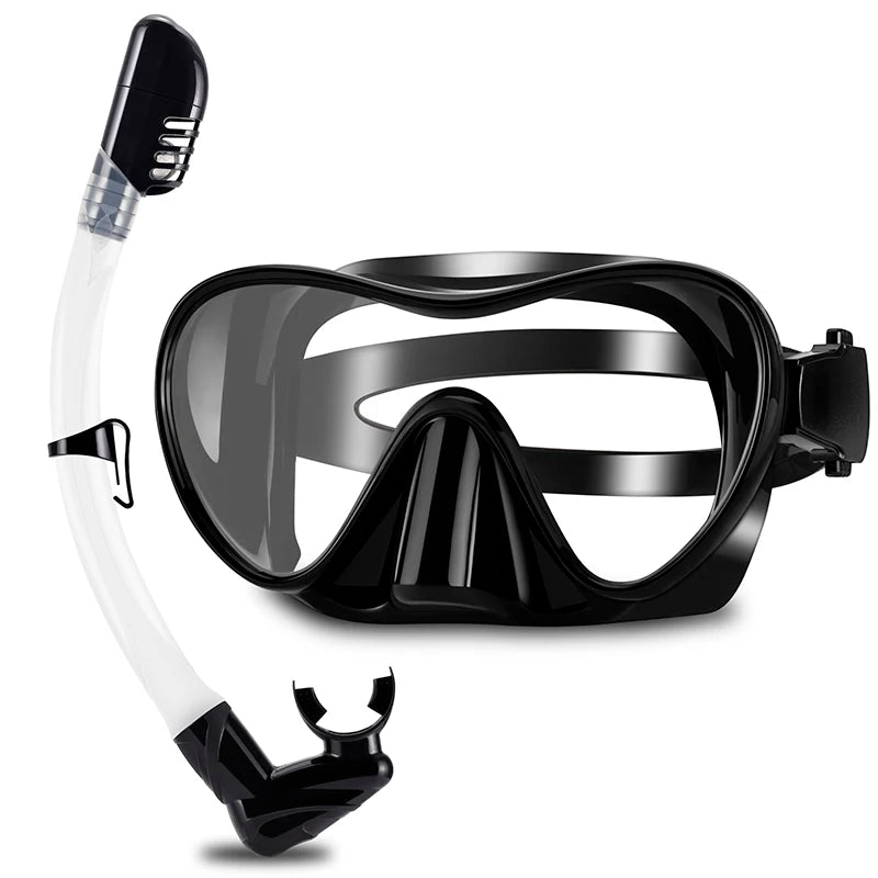 Snorkeling Mask Set Diving Mask Anti-Fog Swimming Snorkel Set for Adults Kids, product image 1