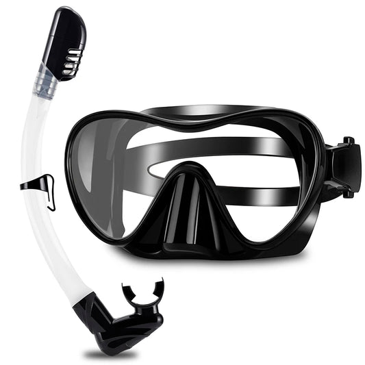 Snorkeling Mask Set Diving Mask Anti-Fog Swimming Snorkel Set for Adults Kids, product image 1