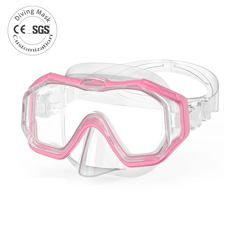 Food - Grade Silicone Anti - Fog Diving Mask Snorkeling Equipment Diving Equipment for Snorkeling Enthusiasts, product image 1