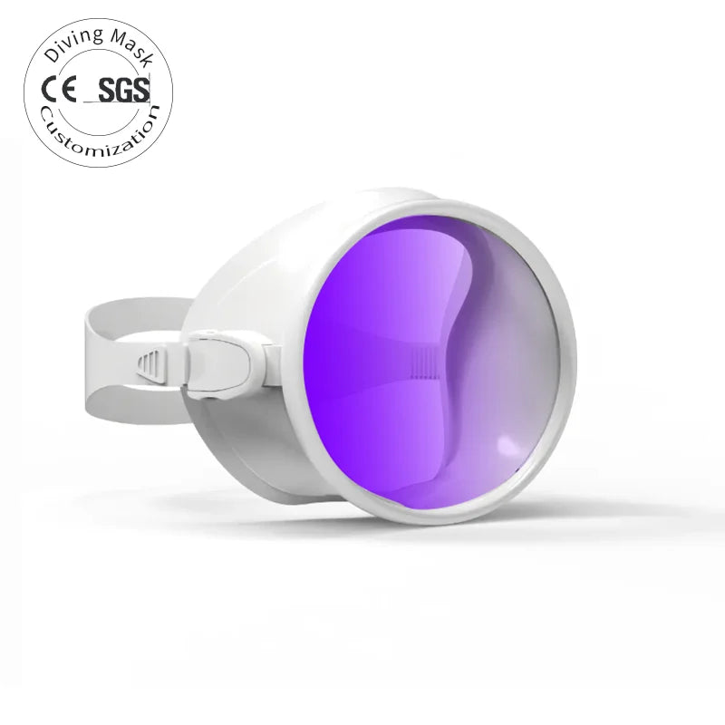 Spearfishing Mask New Arrival Tempered Glass Anti-Fog UV Protection Diving Mask, product image 1