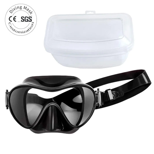180 Degree View Frameless Swimming Mask Diving FreeDiving Mask, product image 1