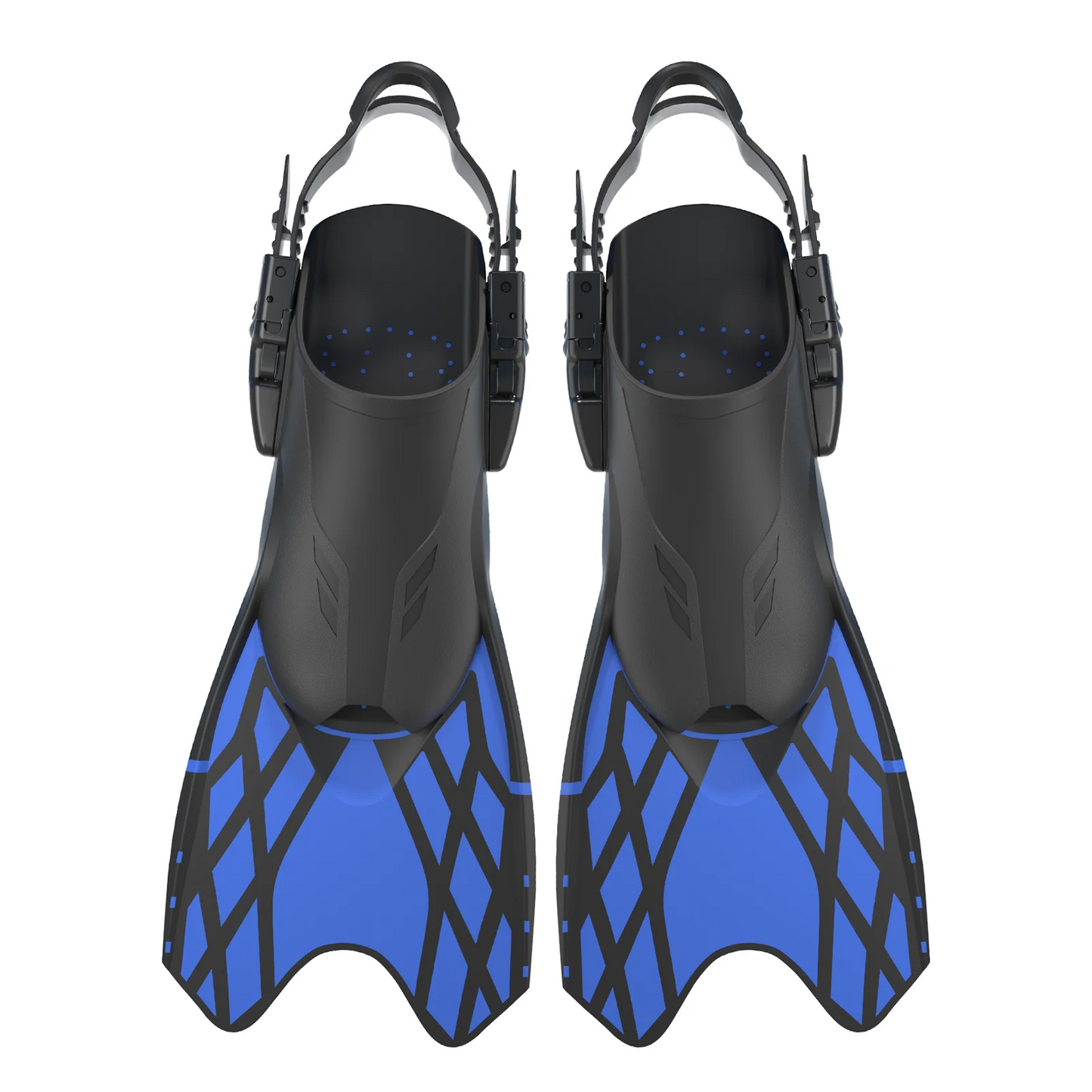 In-Stock Adjustable Adult Colorful Swim Fins for Beach Snorkeling and Diving, product image 1