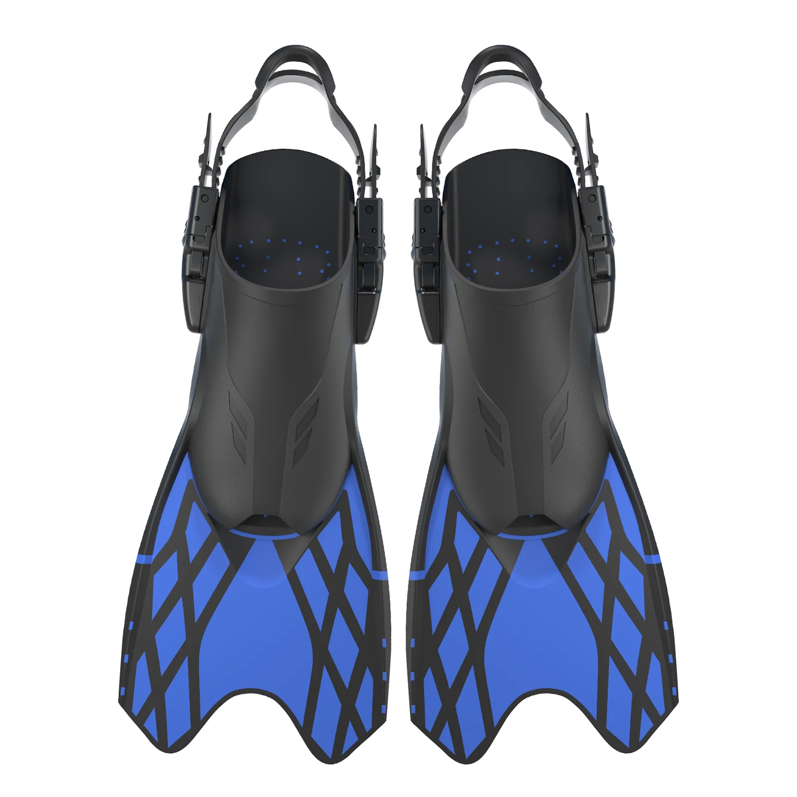 In-Stock Adjustable Adult Colorful Swim Fins for Beach Snorkeling and Diving, product image 1